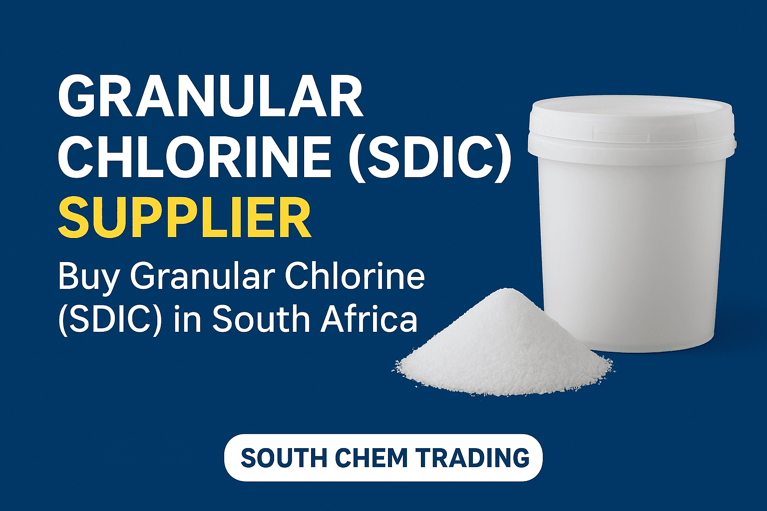 Granular Chlorine (SDIC) Granular Chlorine (SDIC) Supplier